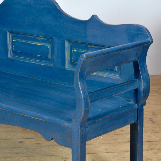 Image 1 of Antique pine bench, 1900s