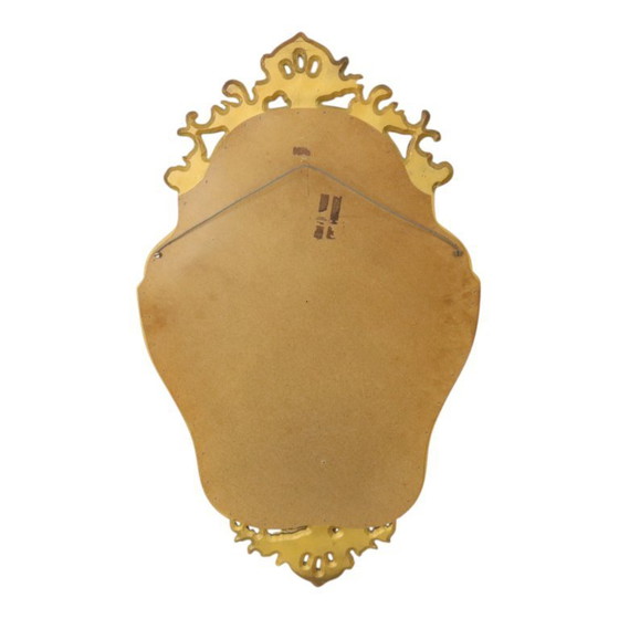 Image 1 of Franse Bladgoud Kuifspiegel Barok Stijl