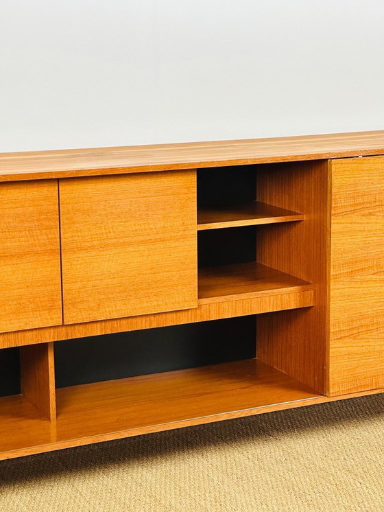 Image 1 of Enfilade haute Vintage Scandinave et teck, 1960