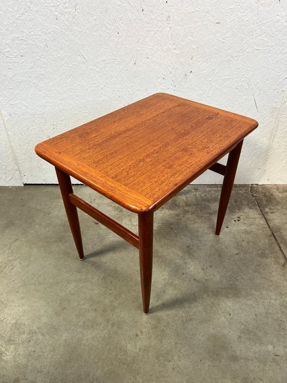 Vintage Teak Side table, Hmb Möbler, Sweden 1960s, Mobler, Wood, Brown (photo 7 of 13)