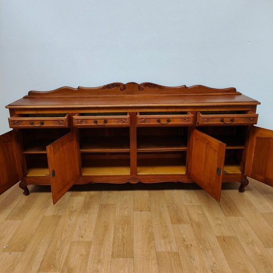 Image 1 of Vintage Country Louis XV wall cabinet, buffet cabinet, sideboard, chest of drawers
