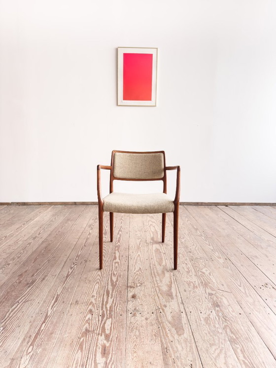 Image 1 of Niels O. Møller Modell 65 Sessel für J.L. Mollers, 1968, Dänischer Designklassiker
