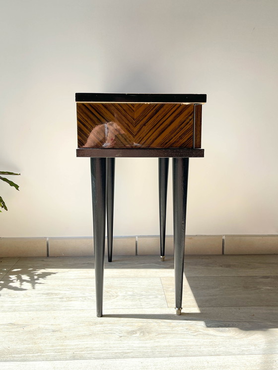 Image 1 of Pair of Vintage Formica Bedside Tables, 1960
