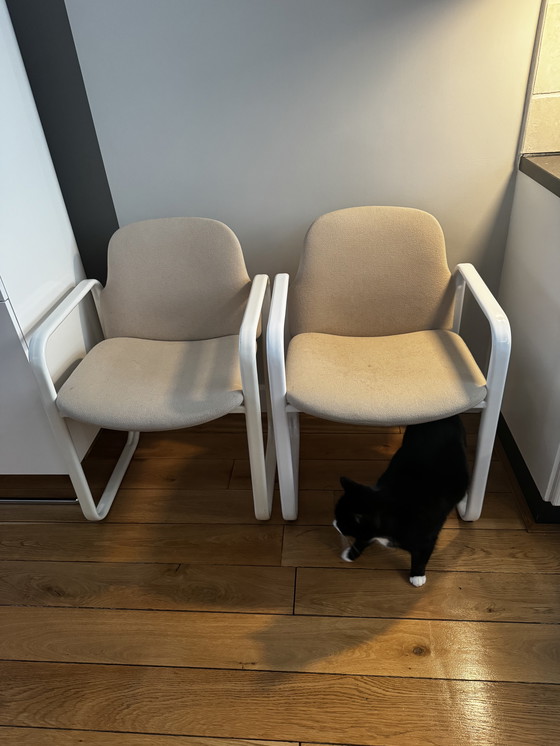 Image 1 of 4x diningchair by Thema Italy 1980