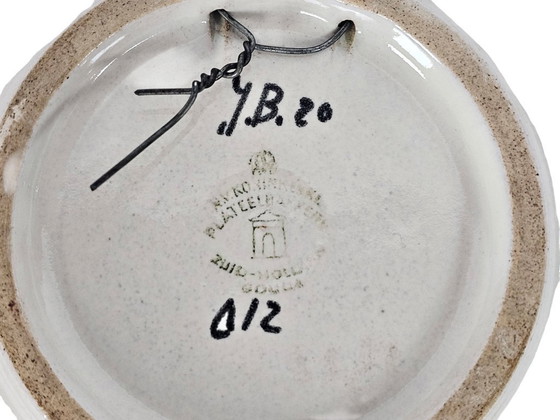 Image 1 of Plateelbakkerij Zuid-Holland - targa commemorativa - Gouda - 1937