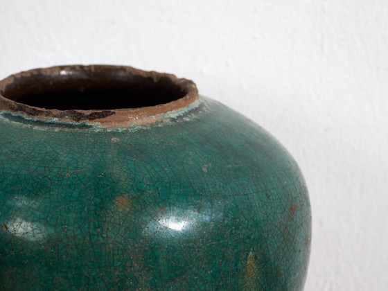 Antieke groene vaas (ca.1820) #31 – Vazen, Ceramic (photo 13 of 28)