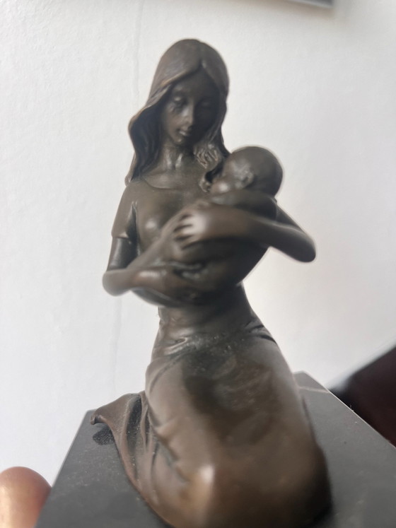 Madre e Hijo – J.B. Depose, Esculturas, Bronce, Mármol (photo 3 of 5)