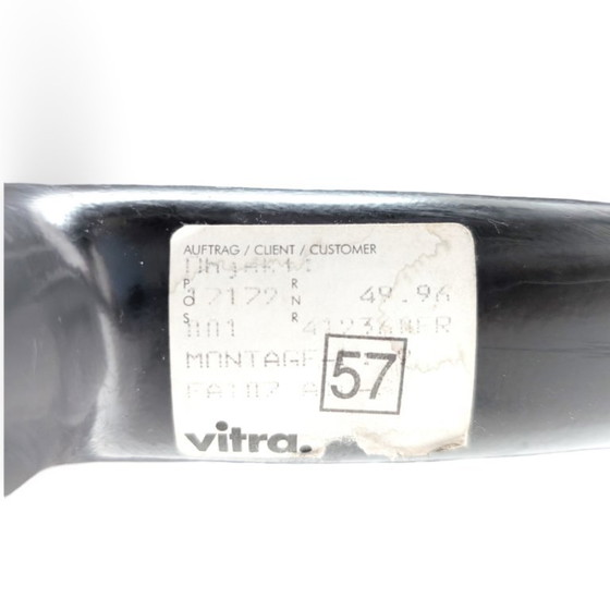 Image 1 of 2x Vitra EA 107 Bürostuhl Vitra Charles Ray Eames hopsak grau