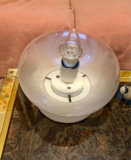 Image 1 of lampe verre italie roberto pamio ou giusto toso