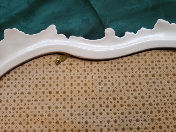 Image 1 of Specchio in ceramica La Farnesiana Parma, Italia, 1950