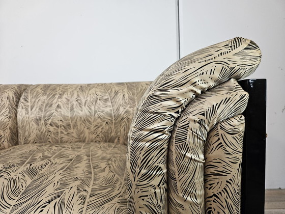 Pierre Cardin Modulares Sofa aus Seide und lackiertem Holz, 1970 – Modulare Sofas, Wood (photo 8 of 21)