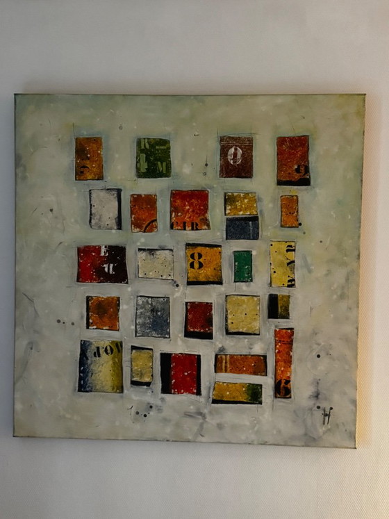 Painting by Bergen artist RP van den Heuvel – Paintings & Drawings, Canvas (photo 5 of 5)