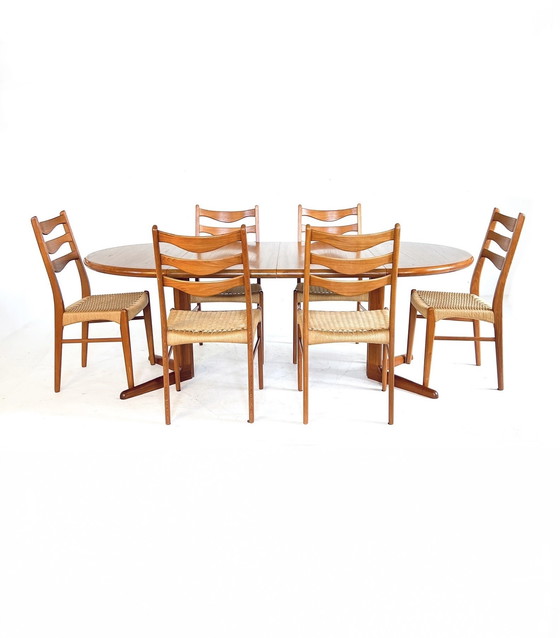 Image 1 of 6x Arne Wahl Iversen, Glyngøre Stolefabrik '60