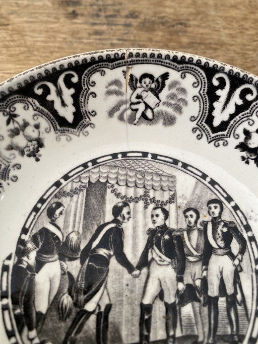 Vide poche coupelle porcelaine de Gien 1855