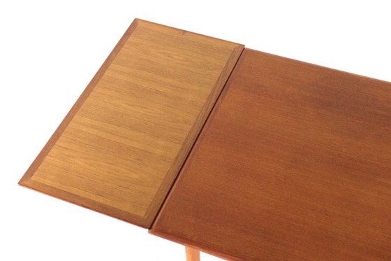 Image 1 of Deense verlengbare rechthoekige eettafel 'Siem' vintage teak