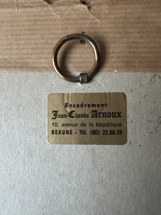 Image 1 of Natura morta ad acquerello di fiori antichi