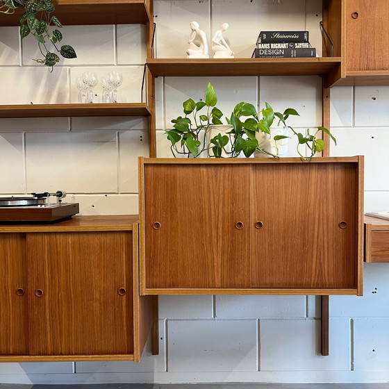 Image 1 of Vintage wandmeubel •Preben Sørensen / PS System•