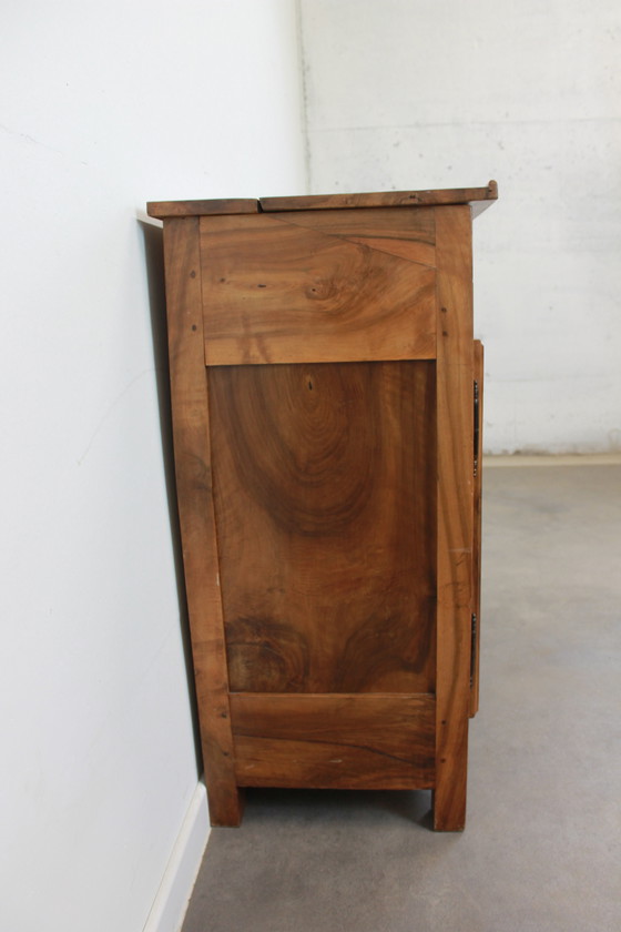 Image 1 of Walnut chest of drawers