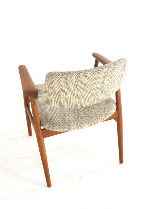 Image 1 of Svend Åge Eriksen pour Glostrup GM11 chaise chaise de salle à manger vintage