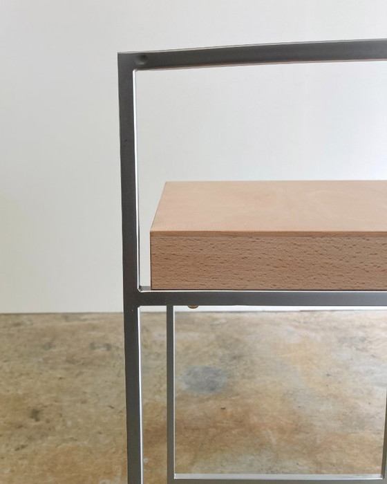 8x Lapalma Cubo Barstool by Enzo Berti – Wood, rvs (photo 8 of 15)