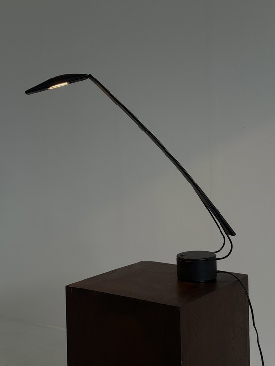 Image 1 of Dove Design Bureaulamp in Zwart van Marco Colombo & Mario Barbaglia voor PAF Studio