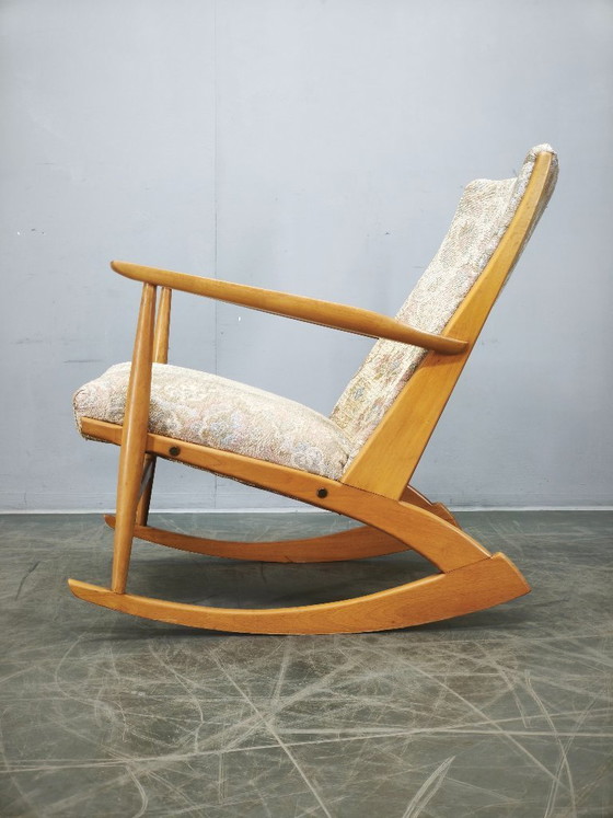 Image 1 of Boomerang schommelstoel van Holger Georg Jensen, Denemarken, jaren 1960