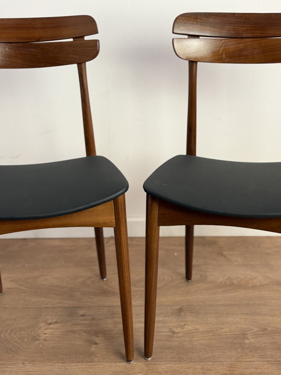 Image 1 of Set of 4 Scandinavian chairs