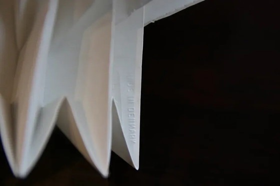 Two wall lamps by Peter Hvidt and Orla Molgaard Nielsen for Le Klint – Wall lights, Paper, Vintage (photo 6 of 7)