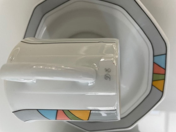 Image 1 of Vintage Winterling cup & saucer in Memphis style