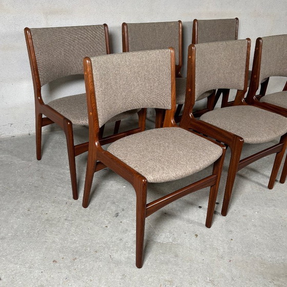 Image 1 of 6 Esszimmerstühle Modell 89 — Erik Buch