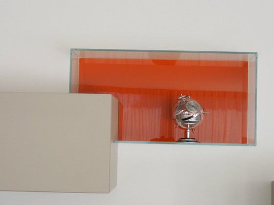 Boîte murale en verre - Bleue (Marque de design italienne Lago) – Vitrines, Glass (photo 5 of 5)