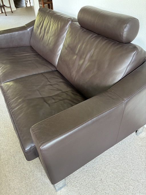 Leolux two-seater sofa