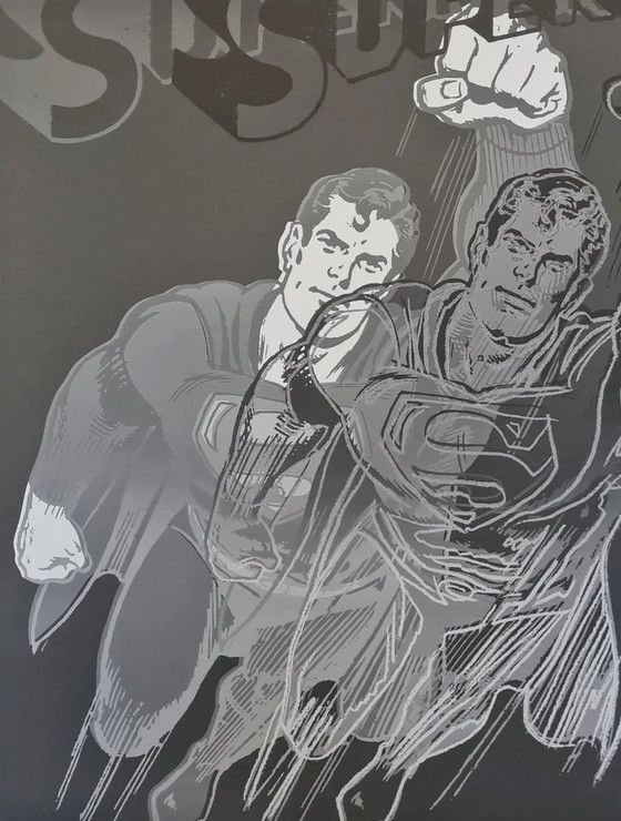 Image 1 of Naar Andy Warhol, Superman, jaren 80, lithografie