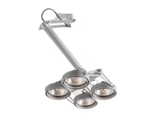 Nomade modulaire 4x aluminium AR111 y compris la bride de base