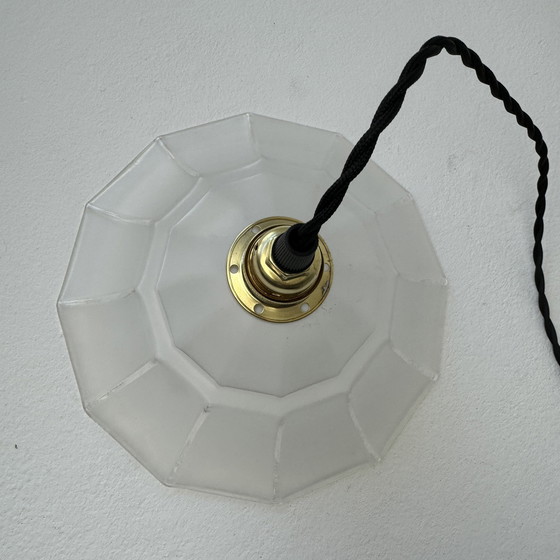 Image 1 of Coppia di lampade a sospensione Art Déco d'epoca