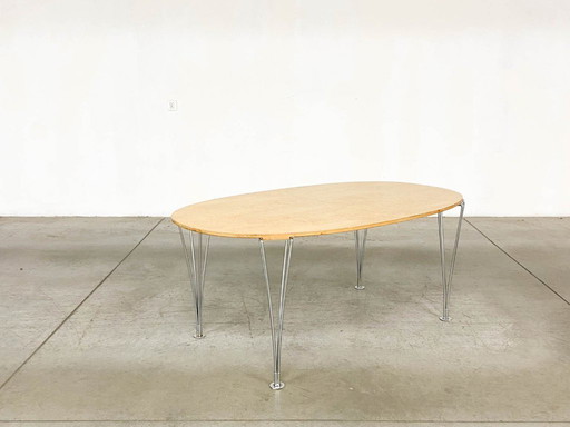 Superellipse Table by Bruno Mathsson and Piet Hein for Fritz Hansen
