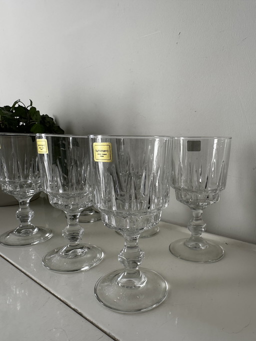 Set di 6 bicchieri da vino in cristallo Luminarc