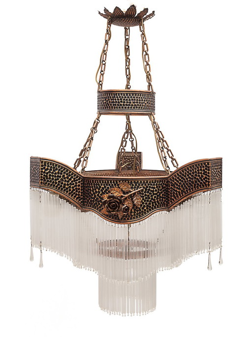 Large Art Deco chandelier