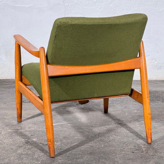 Paar GFM-64 Fauteuils van Edmund Homa, jaren 70 – Textile (photo 5 of 13)