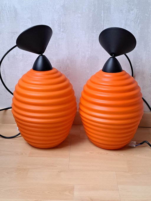 Space Age Beehive Lamps
