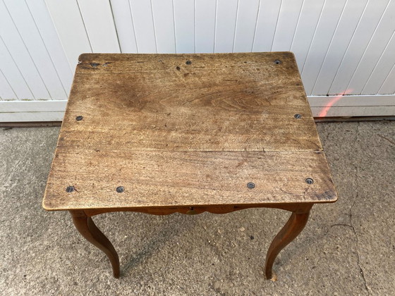 Image 1 of Schreibtisch aus Eiche 1 Schublade 65x52cm