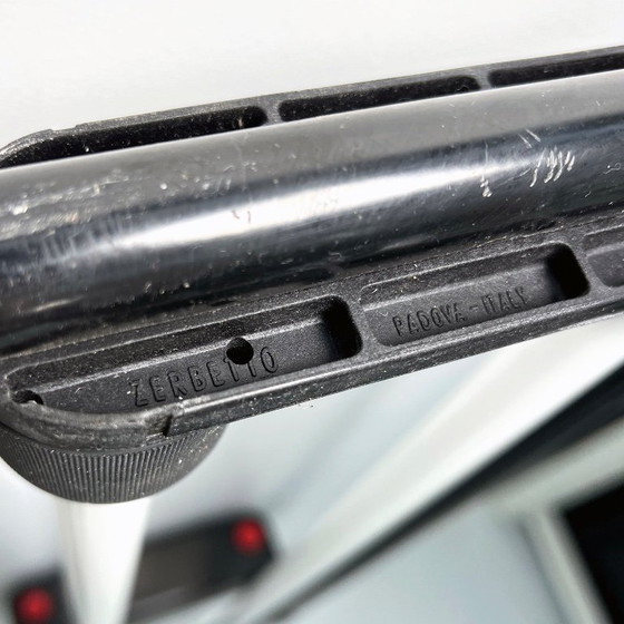 Image 1 of Big Black Neon Wall Lamp by Gian N. Gigante for Zerbetto, 1980s