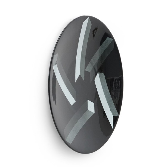 Image 1 of Assiette en céramique décorée "Atlantis" par Rolf Sinnemark pour Rorstrand, années 1980