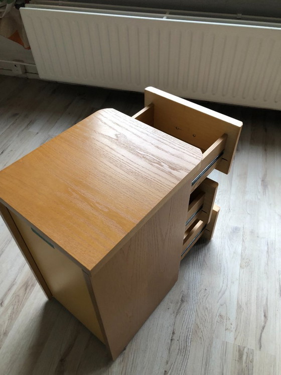Image 1 of Vintage ladekastje teak nachtkastje Vroomshoop Meubelen gewicht 18 kg