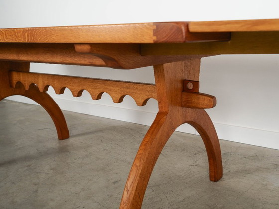 Image 1 of Oak table, Danish design, 1960s, designer: Henning Kjaernulf