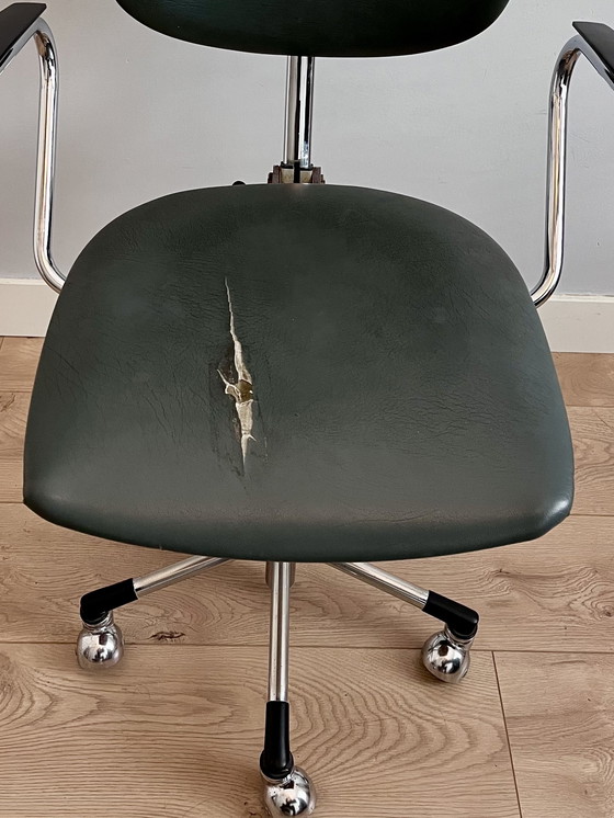 Image 1 of Bellissima sedia da ufficio Gebr. de Wit 3311 - su ruote