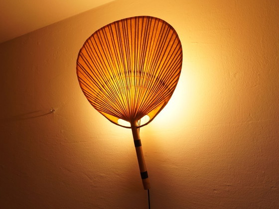 Image 1 of Ingo Maurer Uchiwa Wandlampe für Design M Vintage Design 70er