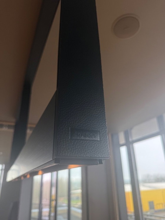 Image 1 of Design lamp Kreon black leather