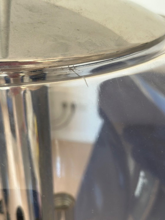 Image 1 of 2 lámparas de Limburg Glashütte * Enorme lámpara de techo de diseño * Lámpara de globo de la era espacial - Bauhaus - rareza