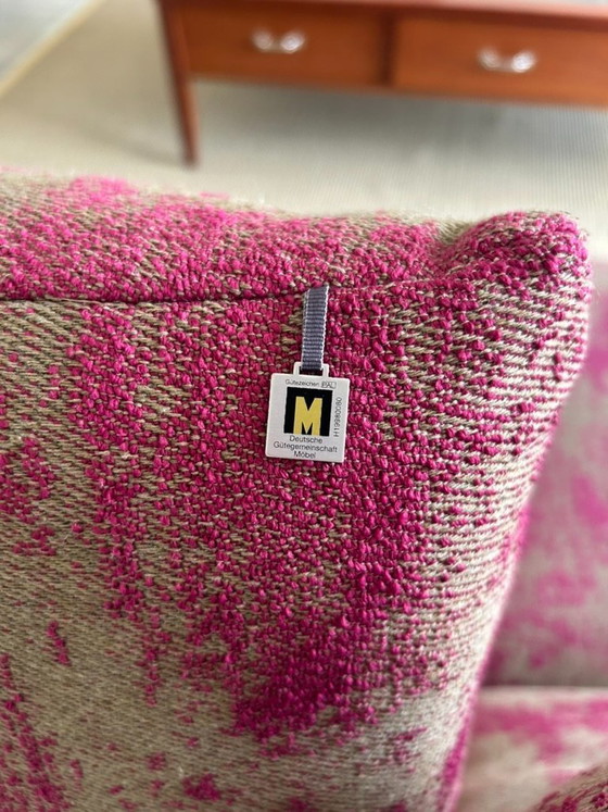 Image 1 of Designer 2-seater sofa with adjustable elements – statement piece